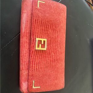Fendi holder storage id wallet purse handbag accessory Coin bag credit card